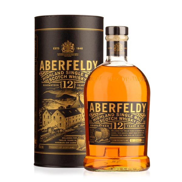 #090 Aberfeldy 12 Years Old Highland Single Malt 40% Vol. 1l