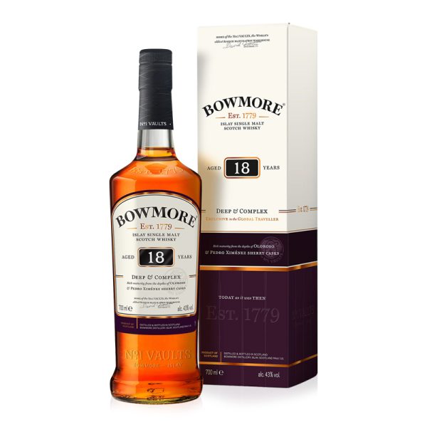 #109 Bowmore 18 Years Old DEEP & COMPLEX Travel Exclusive 43% Vol. 0,7l