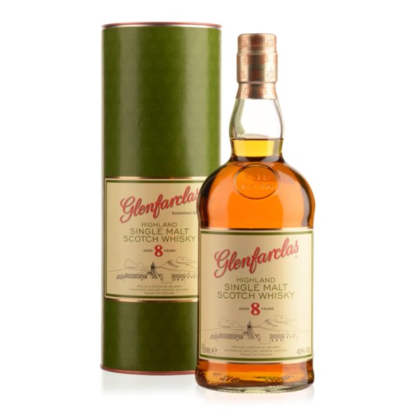 #133 Glenfarclas 8 YO Single Malt Whisky 40% vol. 0,70l