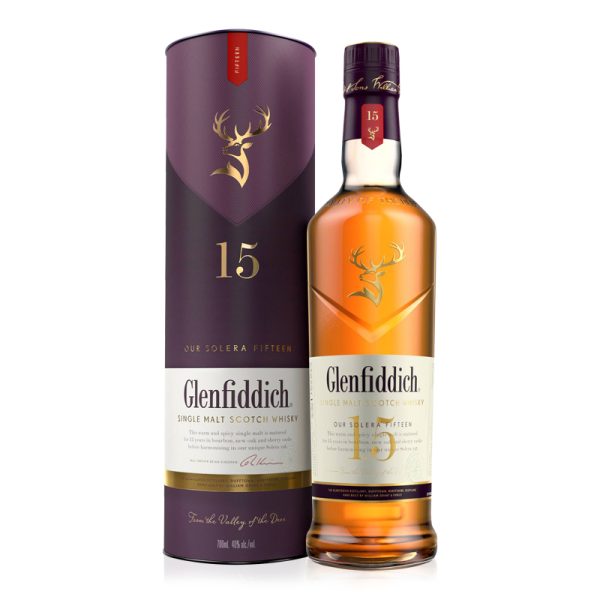 #145 Glenfiddich 15 Years Old OUR SOLERA 40% Vol. 0,7l