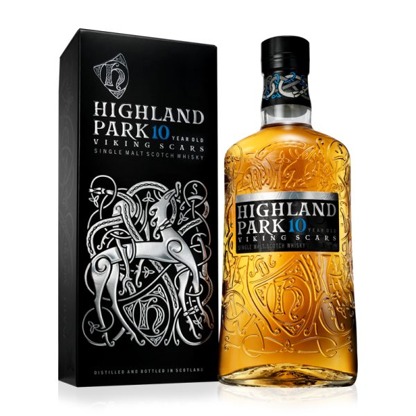 #161 Highland Park 10 Years Old VIKING SCARS 40% Vol. 0,7l