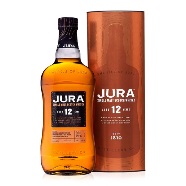 #167 Jura 12 Years Old Single Malt Scotch Whisky 40% Vol. 0,7l