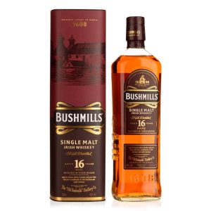 #250 Bushmills 16 Years Old TRIPLE DISTILLED Single Malt Whiskey 40% Vol. 0,7l
