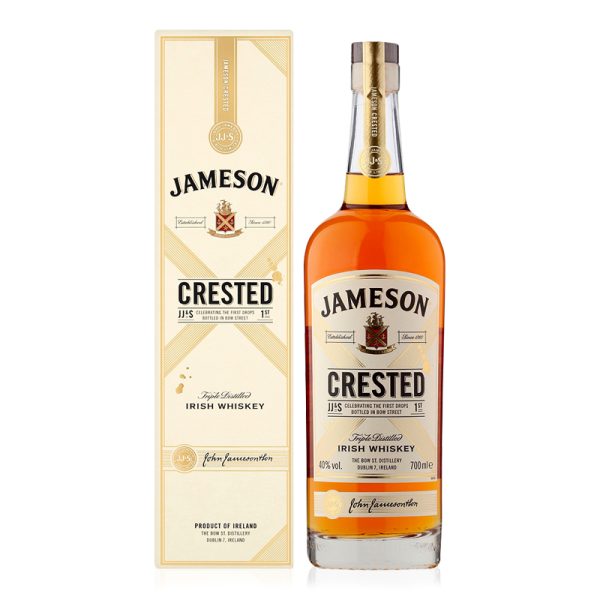 #254 Jameson CRESTED Triple Distilled Irish Whiskey 40% Vol. 0,7l