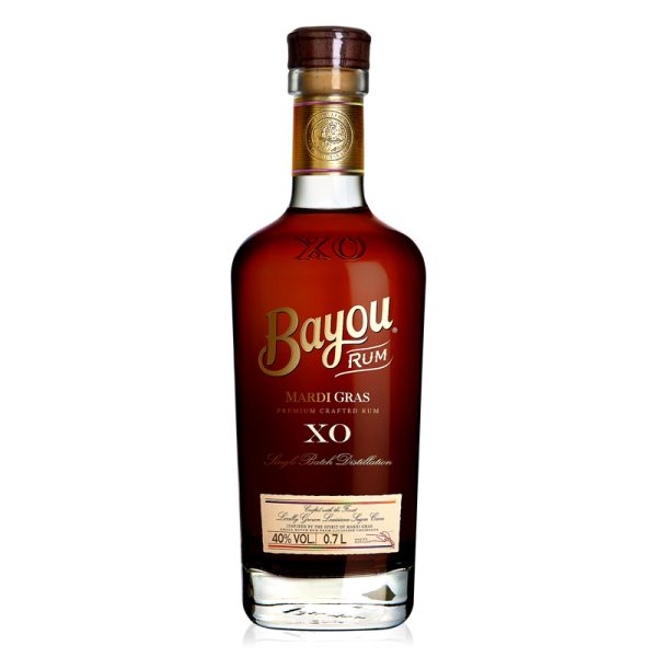 #348 Bayou XO MARDI GRAS Premium Crafted Rum 40% Vol. 0,7l