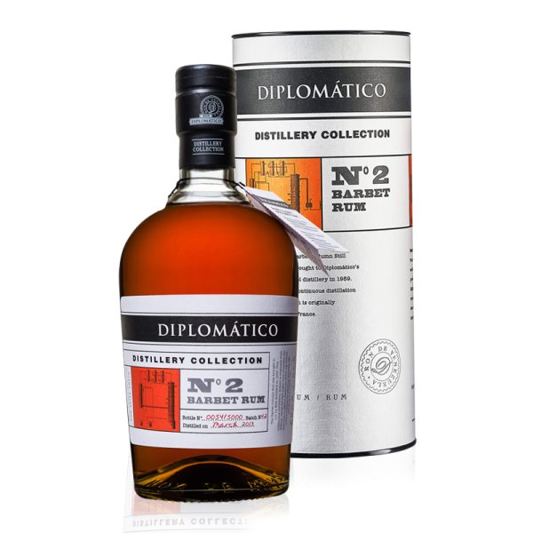 #361 Diplomático Distillery Collection N° 2 BARBET Rum 47% Vol. 0,7l