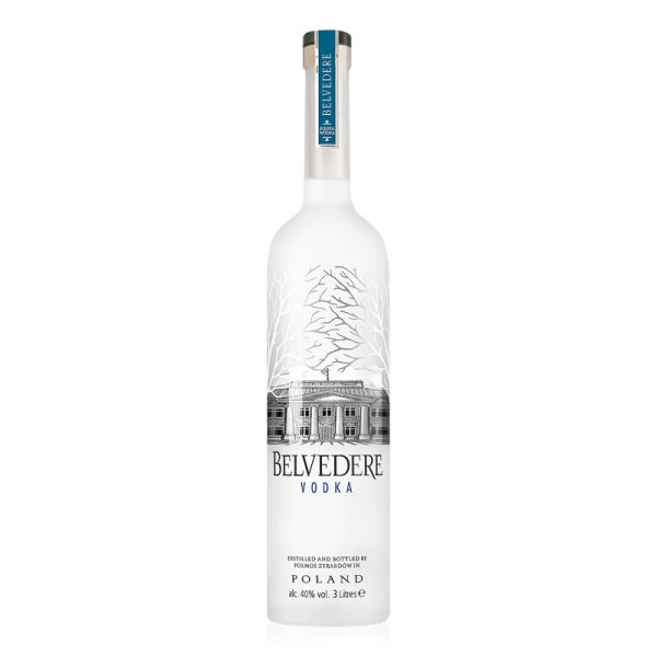 #390 Belvedere Vodka 40% Vol. 3l