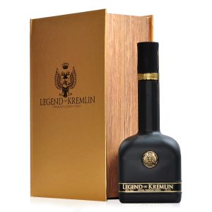 Legend of Kremlin Premium Russian Vodka Black Bottle-Gold Book 40% Vol. 0,7l to Austria