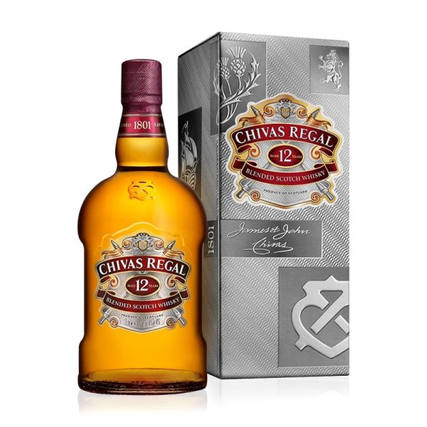 #060 Chivas Regal 12 Years Old Blended Scotch Whisky 40% Vol. 1,75l